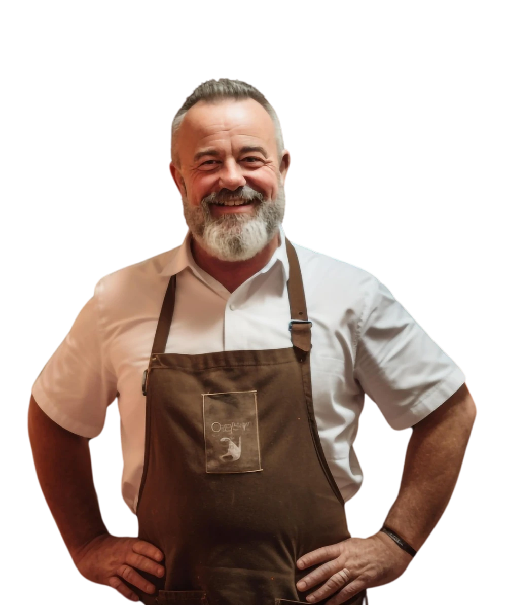 Seorang pria mendapatkan sertifikat halal